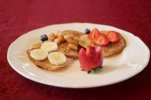 St. Mary's Bed & Breakfast - Pancakes and Fruit